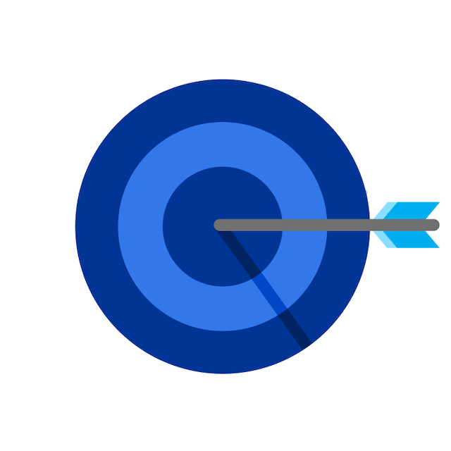 Shield icon on white background