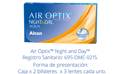 AIR OPTIX NIGHT and DAY card