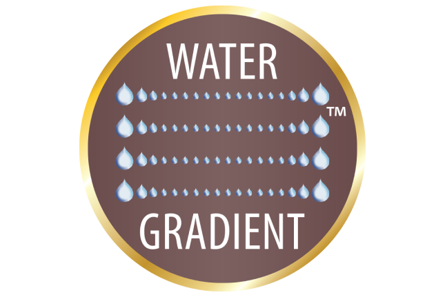 Water gradient icon