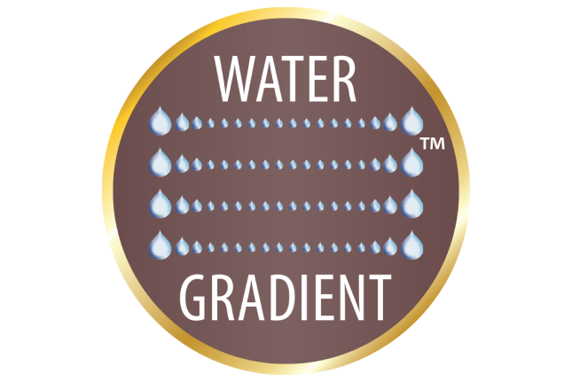 Water gradient icon