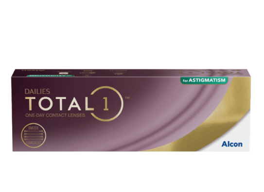 Caja DAILIES TOTAL1 for astigmatism 