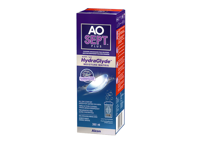 AOSEPT PLUS with HydraGlyde packshot