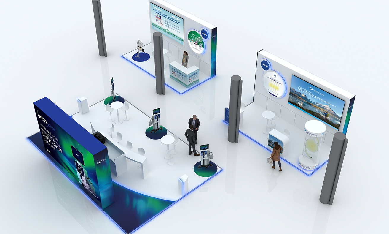 Image of Experience Alcon's booth