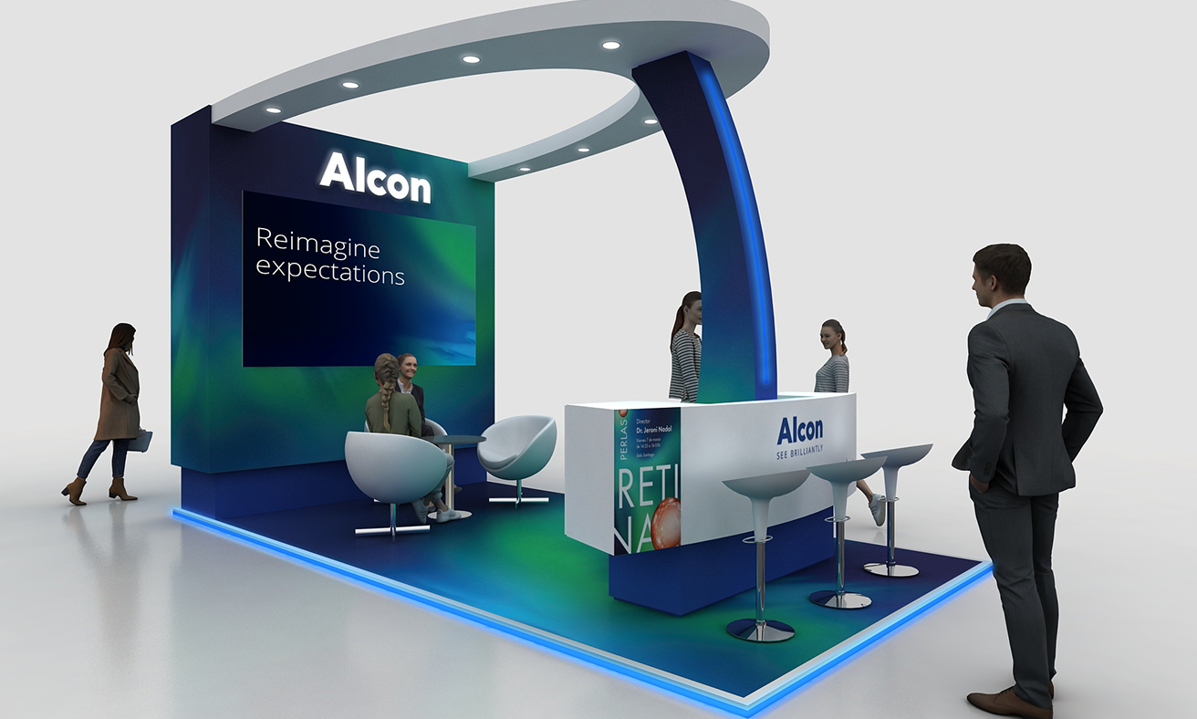 Image of Experience Alcon's stand