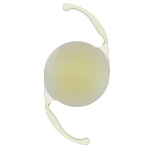 An image of the AcrySof IQ Toric IOL.