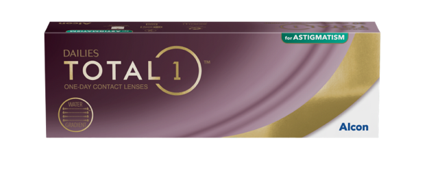DAILIES TOTAL1 for astigmatism packshot