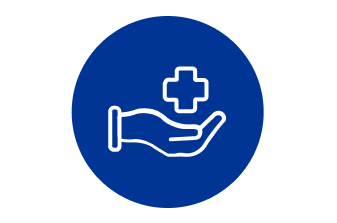Icon of the hand and cross 