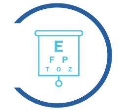 Eye chart icon