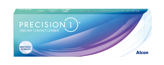 PRECISION1 contact lens pack shot