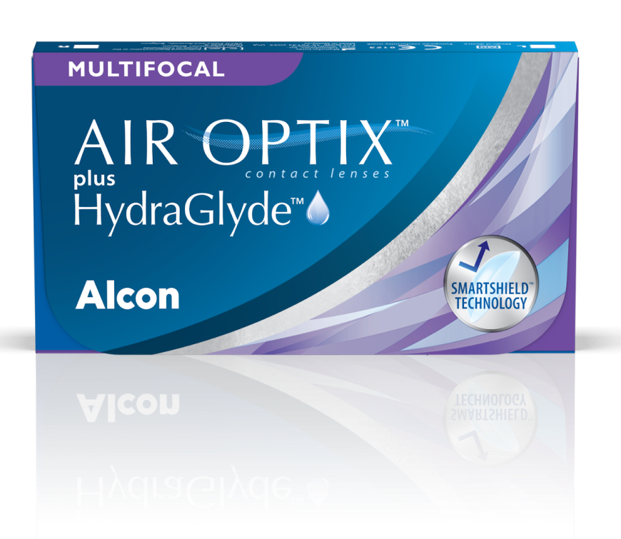 AIR OPTIX plus Hydraglyde Multifocal