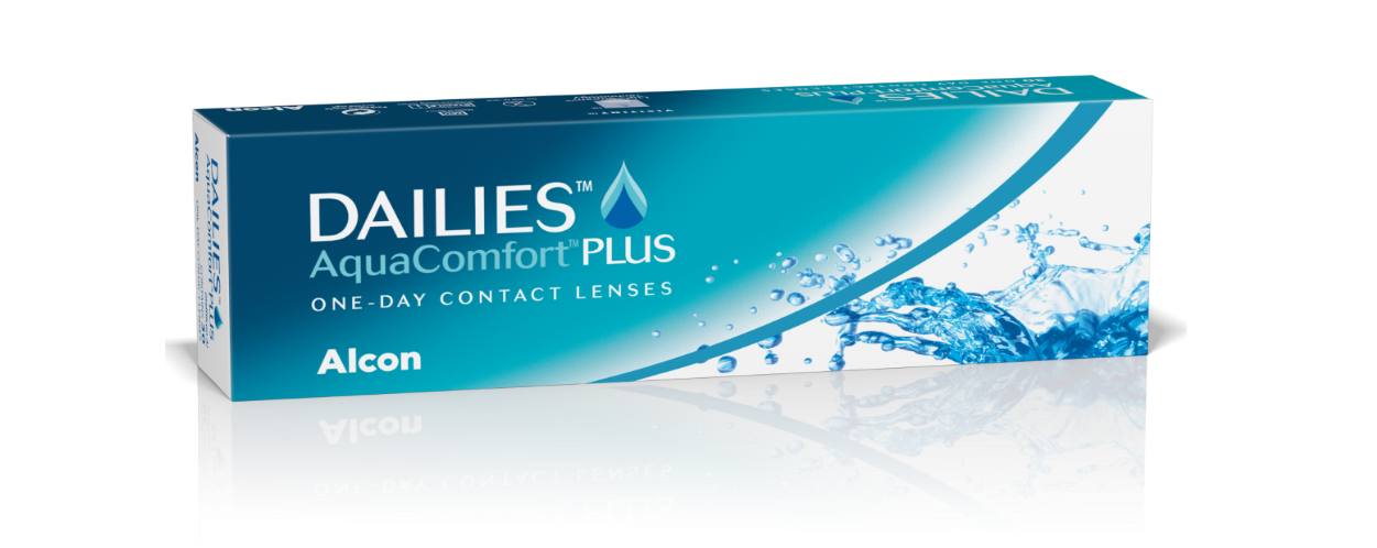 DAILIES AquaComfort PLUS pack shot