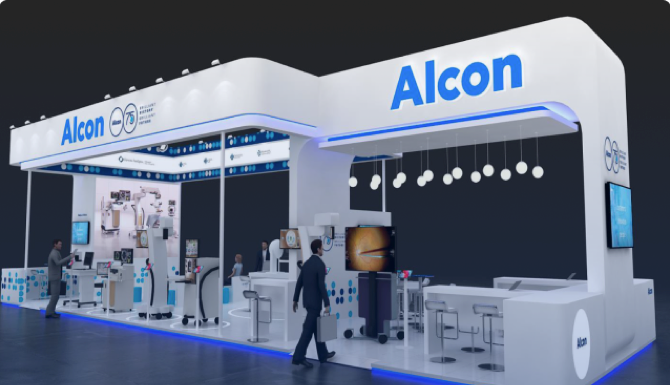 Image of Alcon Booth Virtual