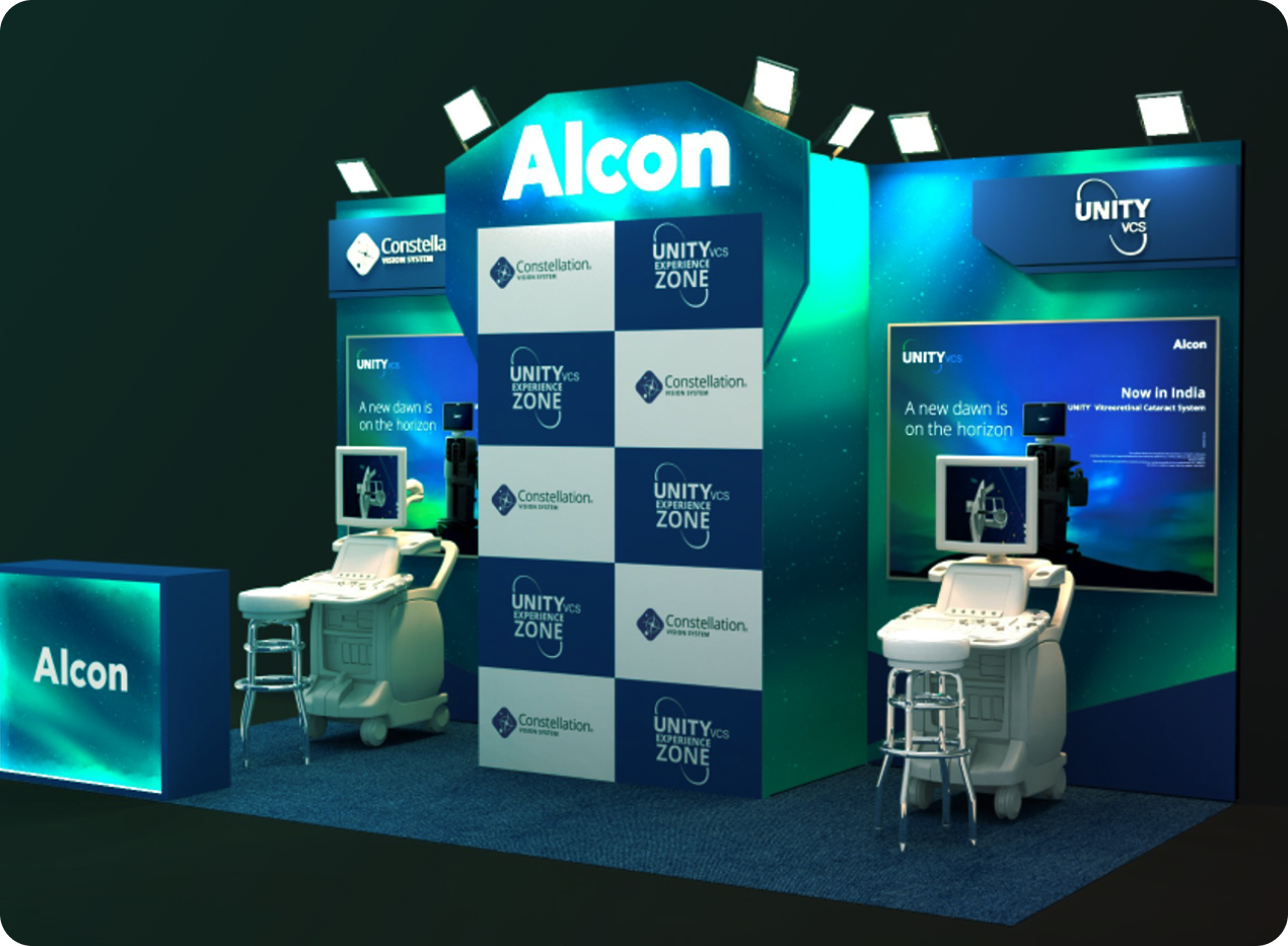 Image of alcon booth