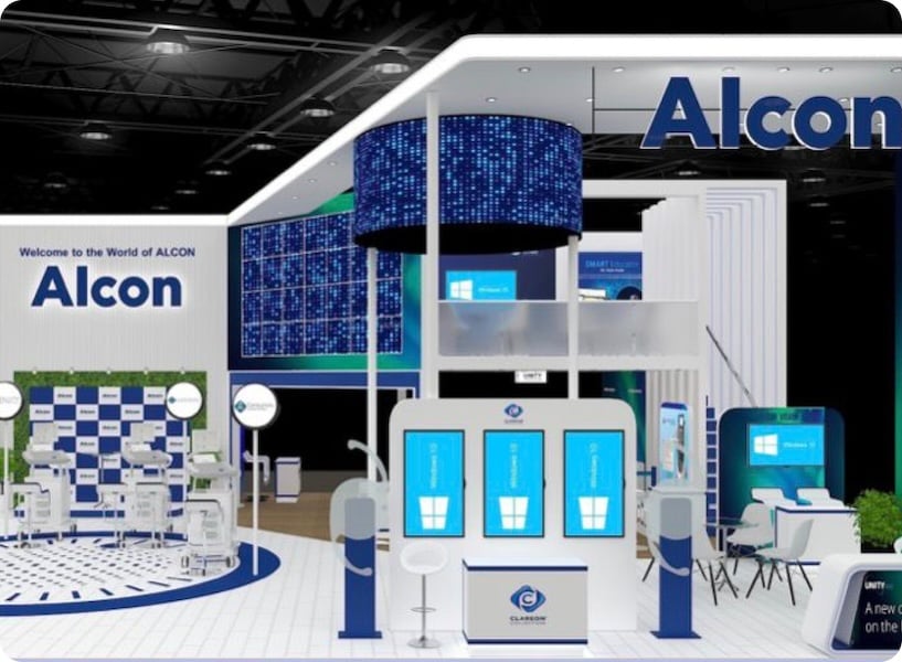 Image of alcon booth