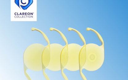 Four Clareon intraocular lenses from the Clareon Collection