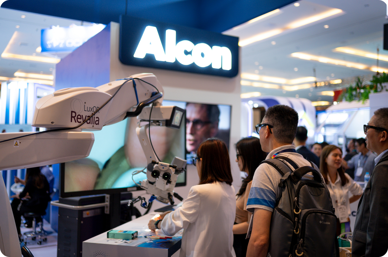 Image of Alcon Booth
