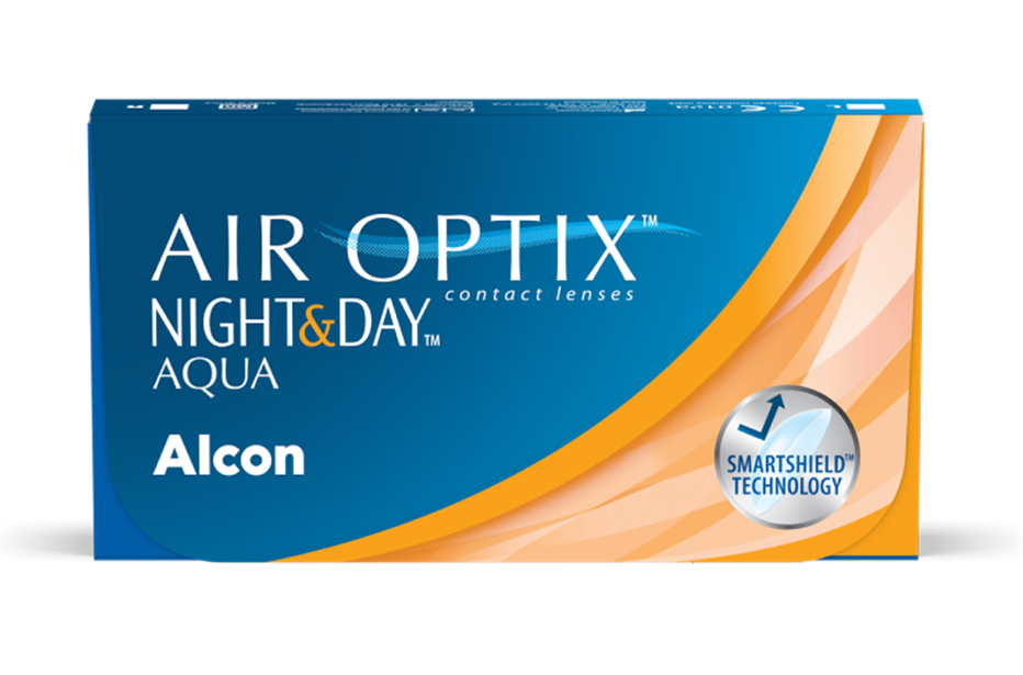 AIR OPTIX™ NIGHT & DAY™ AQUA packshot