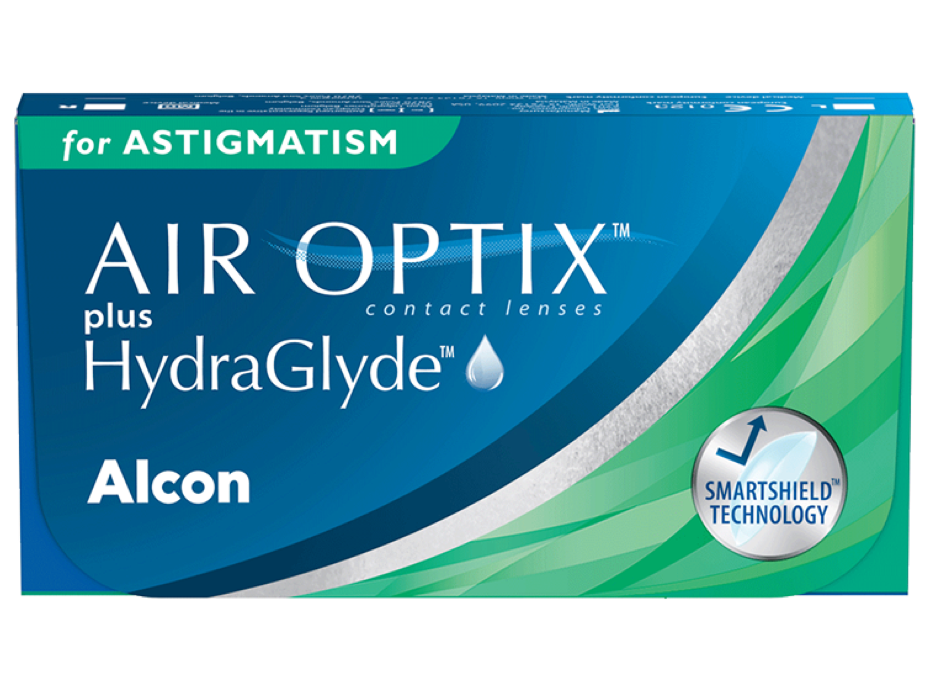 AIR OPTIX™ plus HydgraGlyde™ for Astigmatism packshot