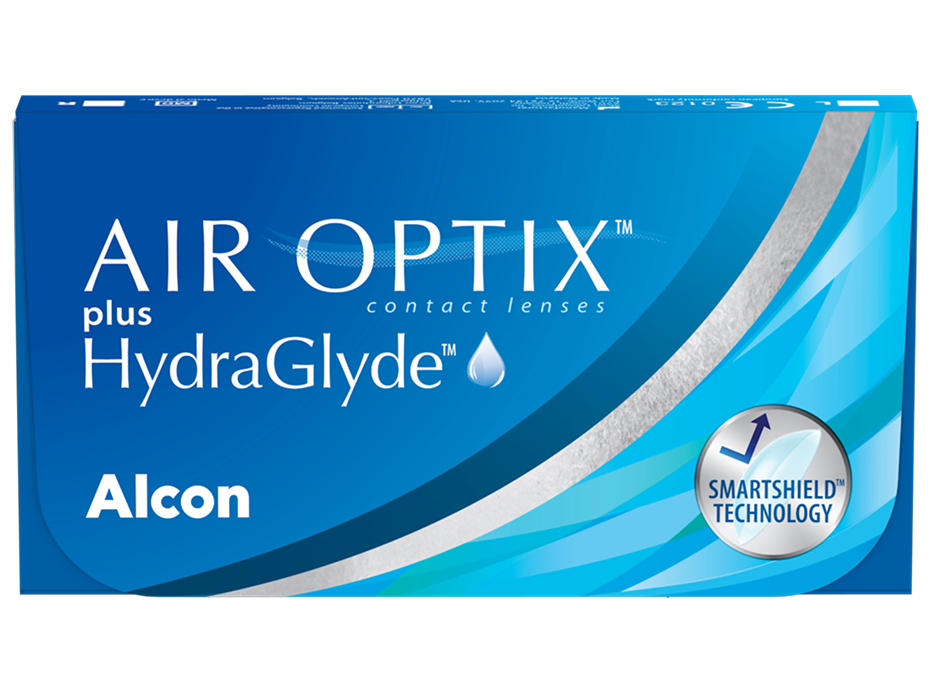AIR OPTIX™ plus HydraGlyde™ packshot