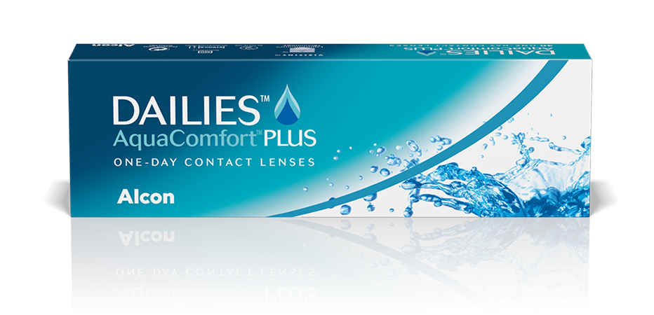 DAILIES™ AquaComfort™ PLUS packshot