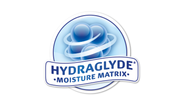 HydraGlyde Moisture matrix logo