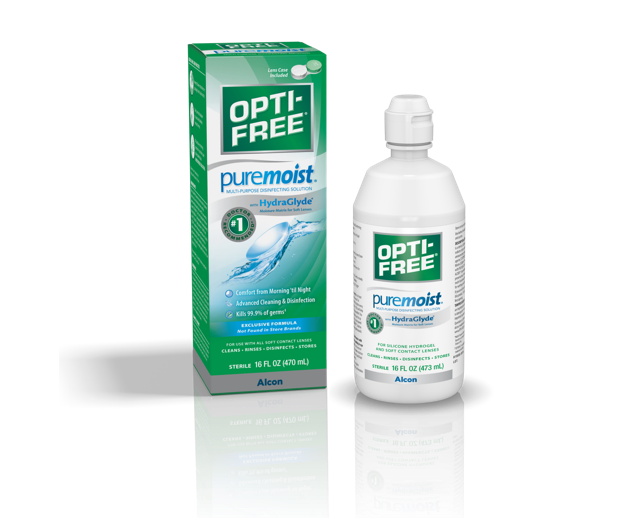 OPTI-FREE® Puremoist® packshots