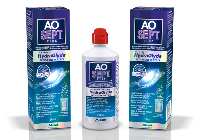 AOSEPT™ PLUS with HydraGlyde™ packshot
