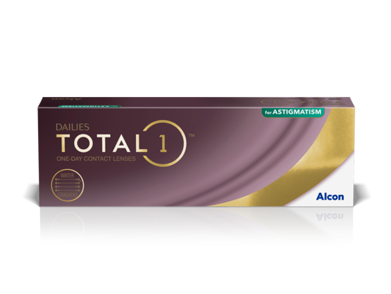 DAILIES TOTAL1® for astigmatism packshot