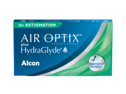 AIR OPTIX plus HydraGlyde Toric packshot