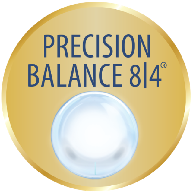 PRECISION BALANCE 8|4 logo