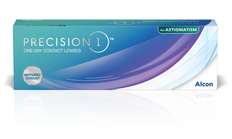 PRECISION1 for Astigmatism pack shot