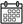 black calendar icon