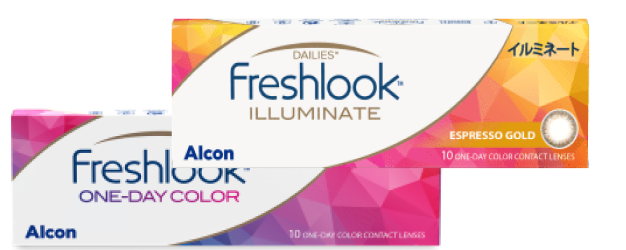 FRESHLOOK one-day COLOR contact lens pack