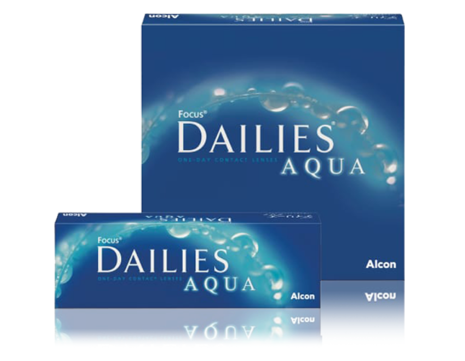 DAILIES Aqua packshot