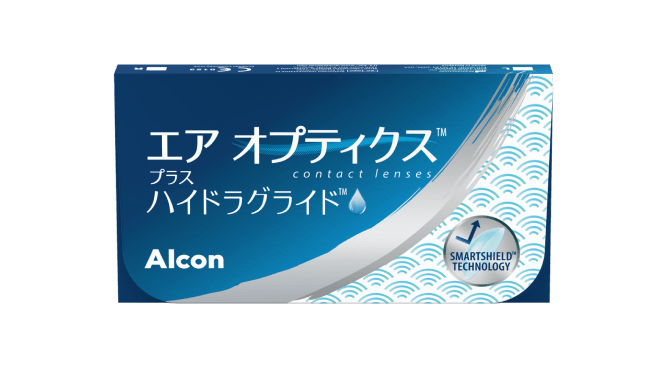 AIR OPTIX plus HydraGlyde contact lens pack