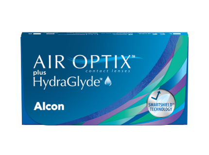 AIR OPTIX plus HydgraGlyde contact lens pro teaser