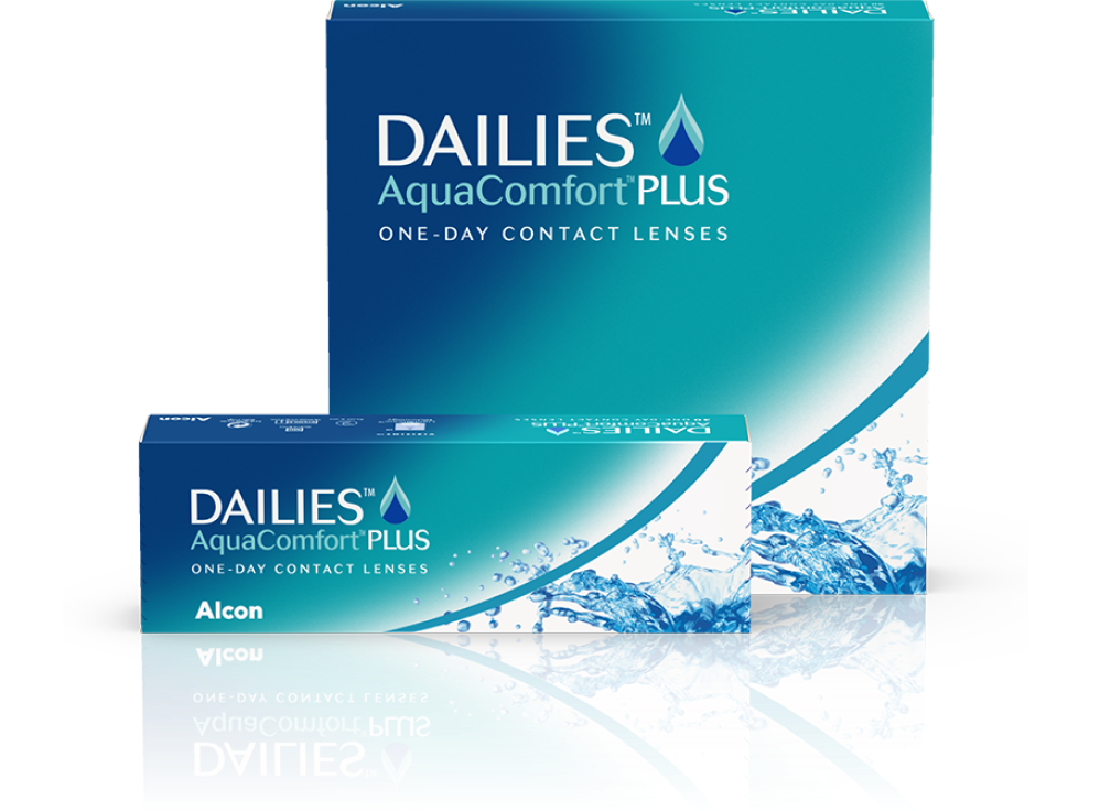 DAILIES AquaComfort PLUS packshot