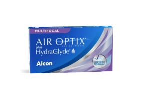 AIR OPTIX plus HydgraGlyde MULTIFOCAL contact lens pro teaser