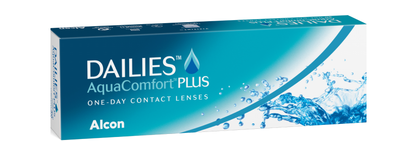 DAILIES AquaComfort PLUS pack shot