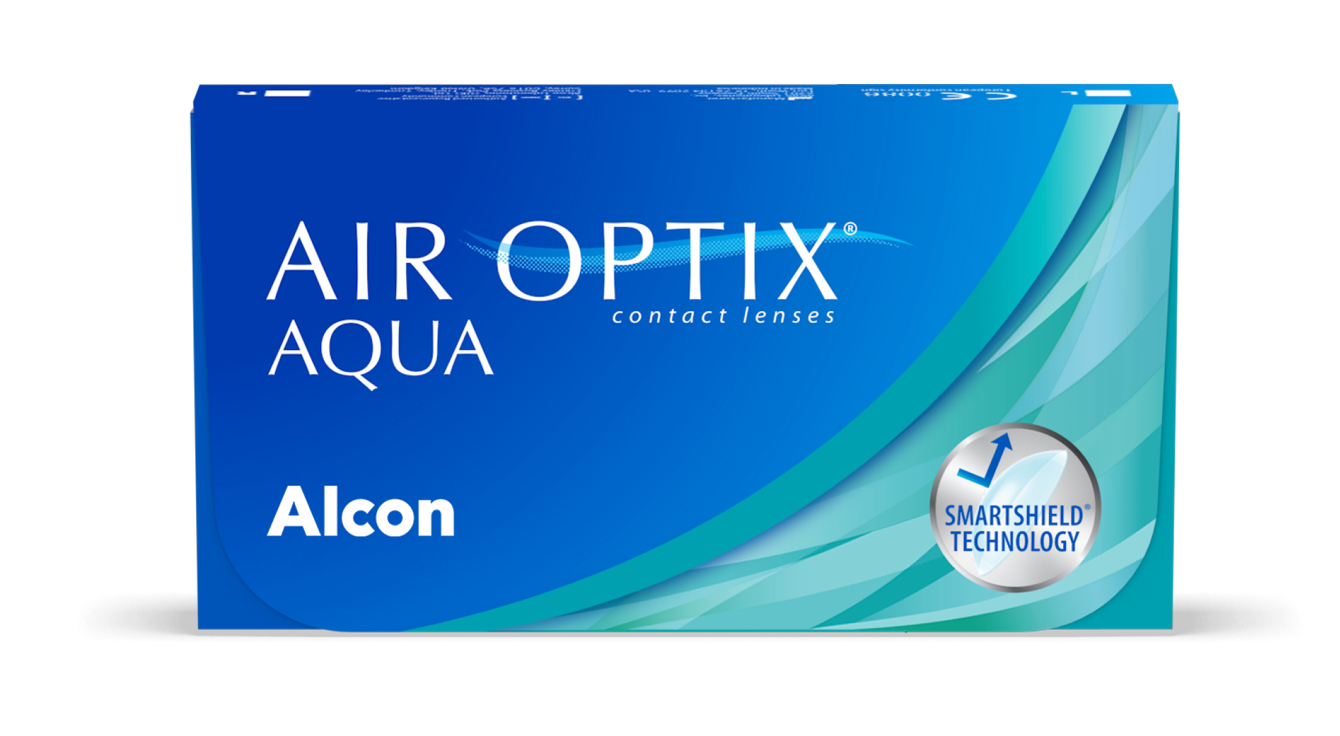 AIR OPTIX AQUA contact lens pack