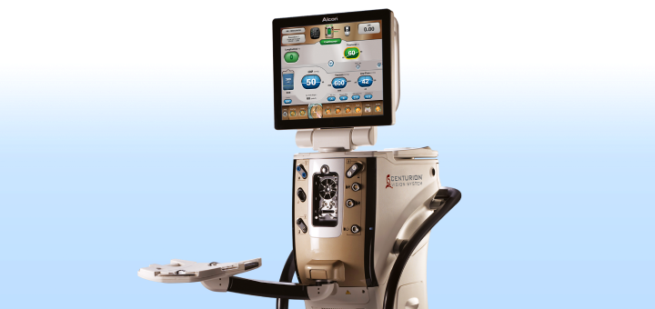 An image of the CENTURION Vision System with ACTIVE SENTRY placed on a blue gradient background.