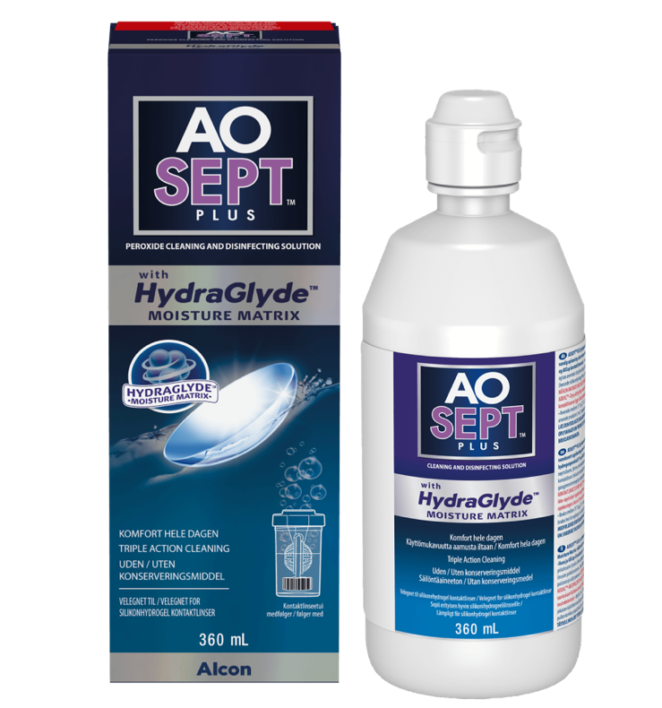 AOSEPT PLUS with HydraGlyde pack shot