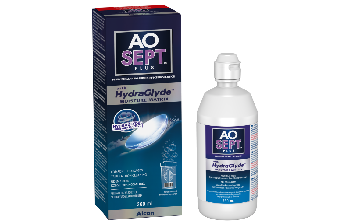 AOSEPT PLUS with HydraGlyde pack shot