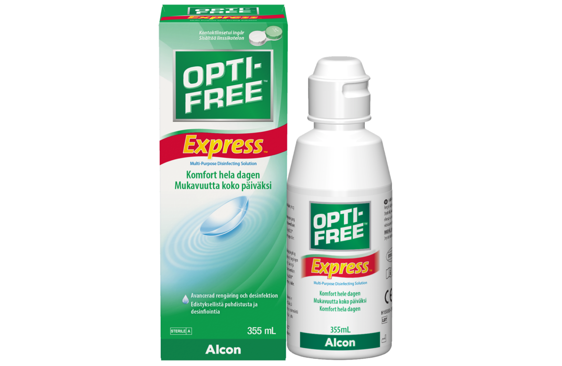 OPTI-FREE Express pack shot