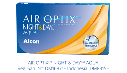 AIR OPTIX NIGHT and DAY card