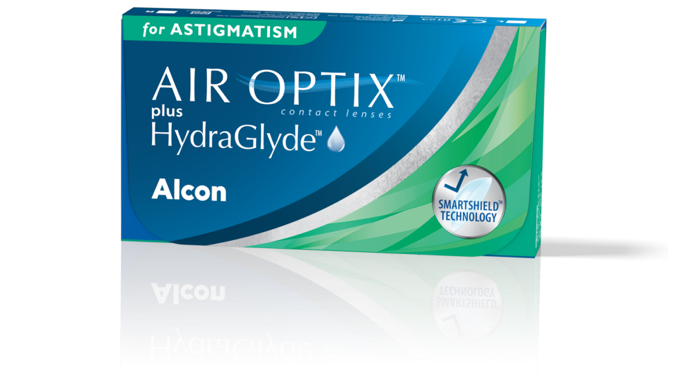 Opakowanie AIR OPTIX plus HydraGlyde for Astigmatism