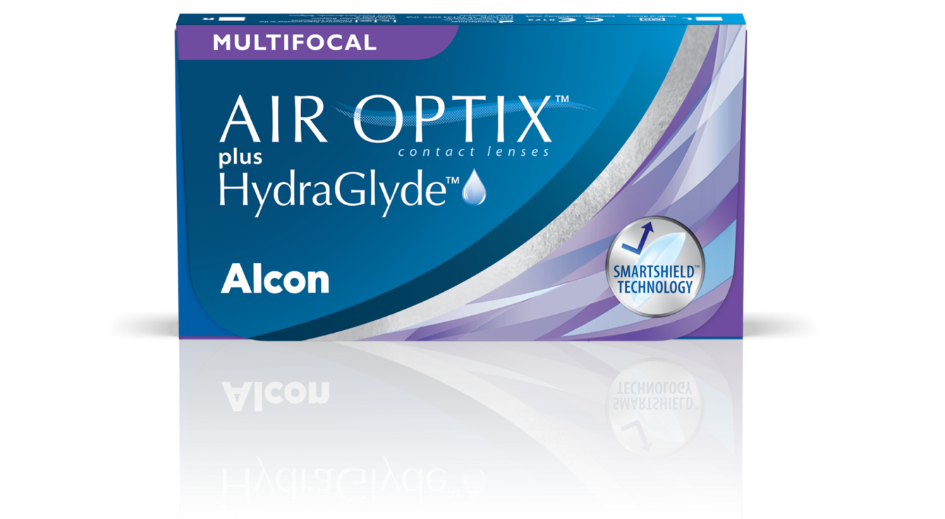 AIR OPTIX plus Hydraglyde Multifocal