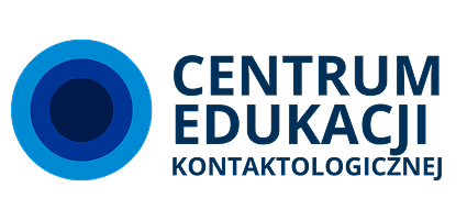 Logo Centrum Edukacji Kontaktologicznej Alcon