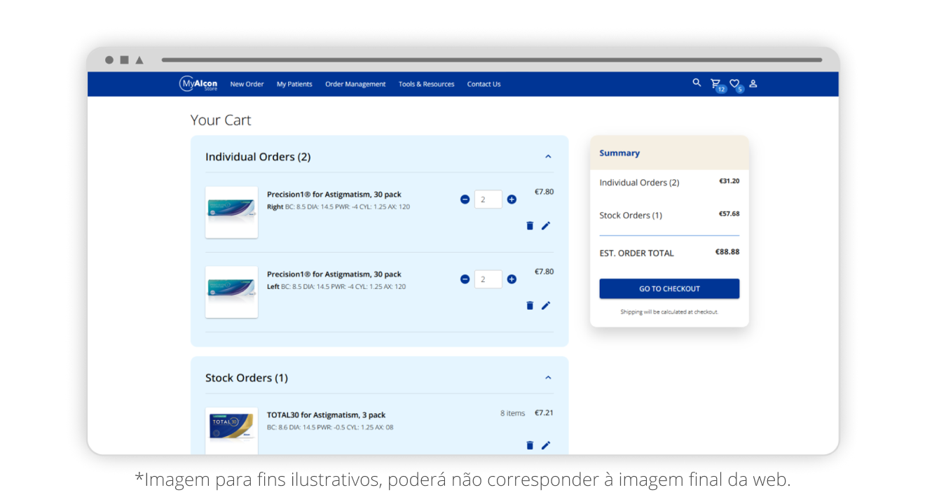 Captura de tela do perfil de cliente da MARLÖ