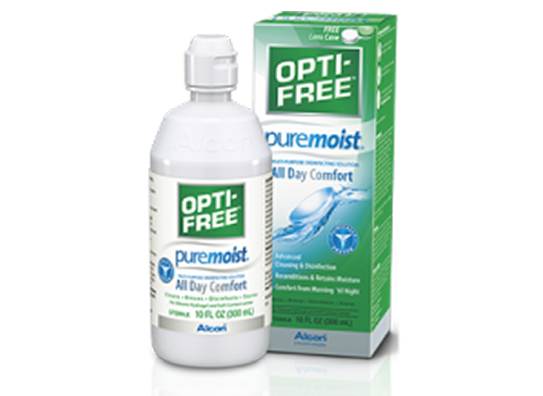 OPTI-FREE PUREMOIST packshot box